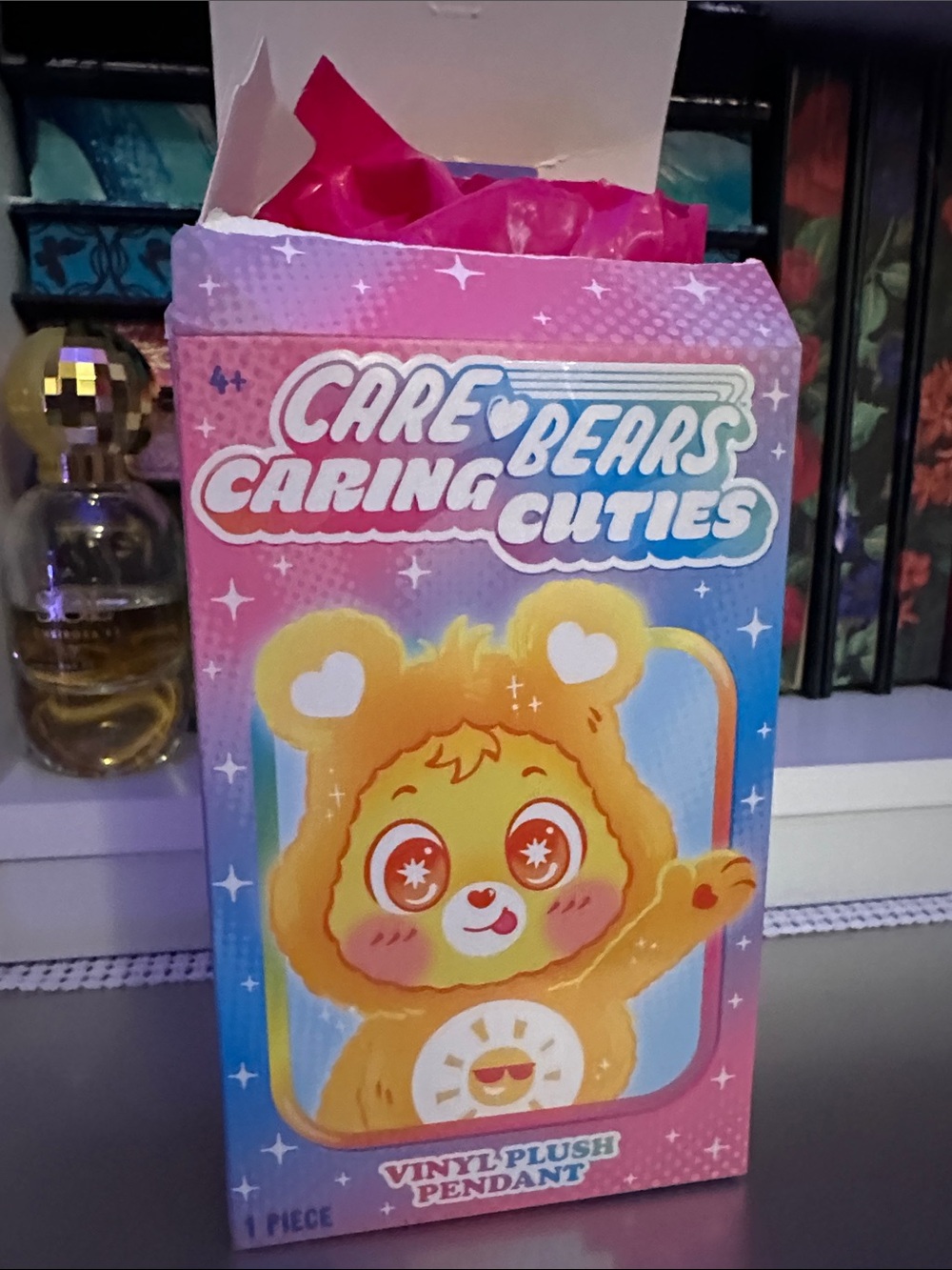 🩵Care Bears - Caring Cuties Vinyl Plush Pendant - Bedtime Bear 💙 - Picture 3 of 6